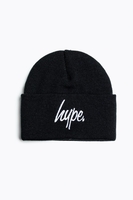 Hype Black Script Kids Beanie