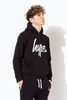 Hype Black Script Kids Pullover Hoodie Size 15Y