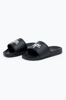 HYPE BLACK SCRIPT KIDS SLIDERS