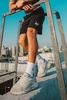Hype Black Script Mens Shorts Size XX-Small