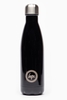 Hype Black Shine Metal Reusable Bottle