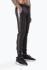 Hype Black Speckle Poly Stripe Mens Joggers Size X-Large