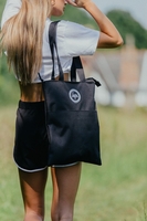 Hype Black Tote Bag