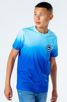 Hype Blue Fade Kids T-Shirt Size 16Y