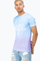 Hype Blue Ocean Sky Script Mens T-Shirt Size 2X-Large