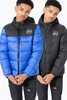 Hype Blue/black Reversible Kids Puffer Jacket Size 13