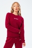 HYPE BURGUNDY SCRIBBLE WOMEN