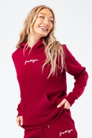 HYPE BURGUNDY SCRIBBLE WOMEN