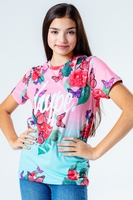 HYPE BUTTERFLY FADE KIDS T-SHIRT