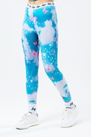 HYPE BUTTERFLY SKY PRINT KIDS LEGGINGS