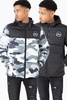 Hype Camo Reversible Kids Puffer Jacket Size 14Y
