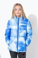 Hype Clouds Kids Puffer Jacket Size 11-12