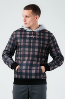 HYPE DARK CHECK OVERSIZED MEN