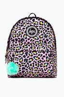 Hype Disco Leopard Multi Backpack School Bag