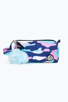 Hype Evie Camo Multi Pencil Case