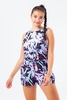 HYPE FLORAL SCRIBBLE KIDS PLAYSUIT