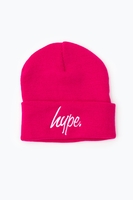 Hype Fuchsia Script Beanie
