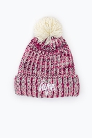 Hype Fuchsia Twist Bobble Beanie