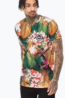 Hype Golden Palm Mens Multi T-Shirt Size Small