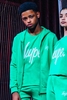 Hype Green Mini Script Kids Zip Hoodie Size 11/12Y