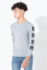 Hype Grey Block Sleeve Kids Long T-Shirt Size 13