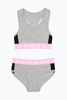 Hype Grey Panel Kids Underwear Set Size 13