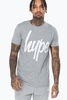Hype Grey Script Mens Multi T-Shirt Size X-Small