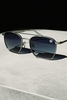 Hype Grey Sq Aviator Sunglasses