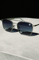 Hype Grey Sq Aviator Sunglasses