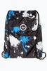 Hype Large Splatter Multi Drawstring Bag