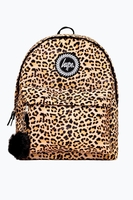 Hype Leopard Pom Multi Backpack School Bag