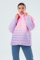 HYPE LILAC FADE KIDS PUFFER JACKET
