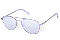 Hype Lilac Glitter Hypepilot Sunglasses