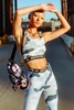 Hype Mono Camo Womens Bralet Size 8