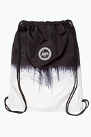 Hype Mono Drips Black/white Drawstring Bag
