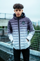 Hype Mono Fade Kids Puffer Jacket Size 14Y
