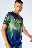 HYPE MULTI DRIP GRAFFITI SCRIPT KIDS T-SHIRT
