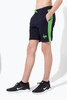 Hype Navy Mini Script Stripe Kids Shorts Size 7/8Y