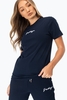 Hype Navy Scribble Logo Women