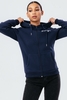HYPE NAVY SCRIBBLE ZIP WOMEN