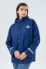 HYPE NAVY SCRIPT KIDS RAIN COAT
