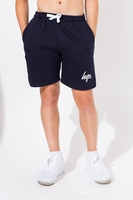 Hype Navy Script Kids Shorts Size 13