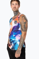 Hype Pallet Mens Multi Vest Tank Top Size Small