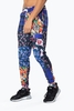 Hype Patchwork Mens Multi Joggers Size Large