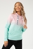 HYPE PINK MINT FADE OVERSIZED WOMEN