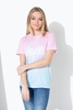 Hype Pink Mint Speckle Fade Kids T-Shirt Size 3-4