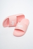 Hype Pink Script Kids Sliders Size JNR03