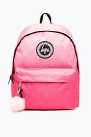 Hype Pink Speckle Fade Backpack School Bag