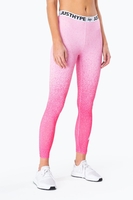 Hype Pink Speckle Fade Womens Leggings Size 8