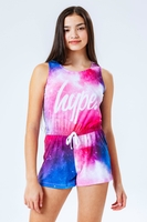 HYPE PINK SYSTEM KIDS PLAYSUIT
